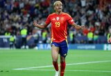 Devynių įvarčių akistatoje Ispanija neišlaikė triuškinamos persvaros, bet žengė į Tautų lygos finalą