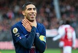 Hakimi dublis leido PSG sugrįžti į pergalių kelią Prancūzijos čempionate