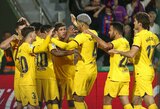 „La Liga“ autsaiderius sutriuškinusi „Barcelona“ atitolo nuo „Real“ 15 taškų skirtumu