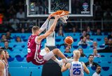 Kaimynų mūšyje – Porzingio traukiamos Latvijos pergalė