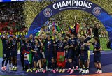 Atskleista, kokią žinutę PSG prezidentas gavo iš Fergusono po laimėto Čempionų lygos finalo: įgėlė „Arsenal“ 