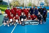 NEC konferencijos teniso čempionate – J.Trainausko komandos triumfas