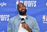 Filadelfijoje – nežinomybė dėl LeBrono spaudos konferencijos