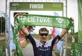 Intriguojančiame Jonavos triatlone nugalėjo M.Butrimavičius ir G.Garbauskaitė