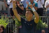 Neįtikėtinas R.Penistono debiutas ATP ture: pirmu bandymu eliminavo 5-ąją pasaulio raketę