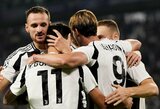 „Juventus“ Čempionų lygą pradėjo pergale, „Aston Villa“ triuškino varžovus