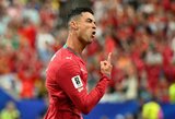 Po kritikos – Ronaldo atsakas: portugalų legenda pelnė dublį prieš Uzbekistaną