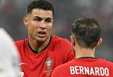 „Smūgį jis atliko gerai“: B.Silva užstojo ašarų nesulaikiusį C.Ronaldo, veteranui žinutę atsiuntė ir S.Mane