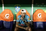 Neymaras treniruočių bazėje nepasirodė: Brazilija laukia neraminančių žinių
