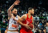 Motiejūnas prie „Crvena Zvezda“ pergalės prisidėjo dviženkliu rezultatyvumu