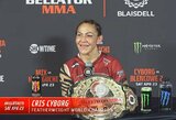 C.Cyborg veržiasi į bokso ringą, „Bellator“ prezidentas tam neprieštarauja