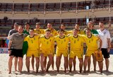 Paplūdimio futbolo rinktinė išmėgins jėgas su Europos elitui priklausiančia Portugalija