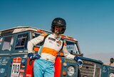 Dar vieną etapą laimėjęs Raišys tapo „Dakar Classic“ lyderiu: „Pusdienį neturėjau duslintuvo“