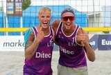 P.Stankevičius ir A.Knašas laimėjo antrąjį „Pro Beach Tour“ turnyrą iš eilės