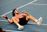 Sensacija Marselyje: S.Tsitsipas pralaimėjo vos 163-ią vietą reitinge užimančiam rusui