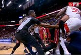 „Heat“ ir „Raptors“ mače – kova virtęs konfliktas tarp žaidėjų