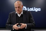 „La Liga“ prezidentas sieks kitą sezoną surengti lygos rungtynes Majamyje