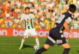 Grubiai klydęs „Žalgiris“ Konferencijų lygos atrankos antrąjį etapą pradėjo triuškinamu pralaimėjimu prieš „Dinamo“