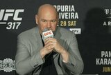 Dana White'as liko nepatenkintas tuo, kad Pimblettas žengė į narvą ir stojo prieš Topuria: „To niekada neturėjo įvykti“
