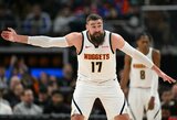 Valančiūnas kukliai prisidėjo prie istorinio „Nuggets“ puolimo