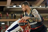 Puolime neblizgėjęs „Monaco“ suklupo prieš „Partizan“ komandą