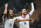A.Rabiot ir L.Digne duetas atnešė prancūzams pergalę reikiamu rezultatu prieš Italiją