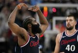 „Clippers“ išlygino serijos su „Nuggets“ rezultatą, prireiks lemiamų rungtynių