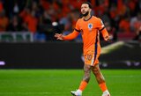 2 rezultatyvius perdavimus atlikęs Depay'us vėl įsirašė į Nyderlandų rinktinės metraščius