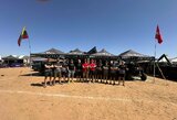 „Baja Morocco“ treniruotės „BRO Racing“ ekipai klojosi su nuotykiais, bet varžovams baigėsi blogiau – sudegė bagis