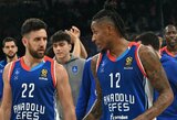 „Anadolu Efes“ nepaliko šansų Milano komandai