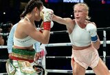Buvusi UFC čempionė Holly Holm lengvai laimėjo pirmą bokso dvikovą per 12 metų