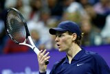 Prieš „US Open“ finalą treniruotėje pasirodė tik Alcarazas: treneris atskleidė, kas nutiko Sinneriui