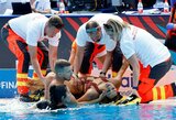 A.Alvarez nuo mirties išgelbėjo žaibiška trenerės reakcija: ištraukė nualpusią sportininkę iš baseino