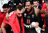Smūgis „Olympiacos“ klubui: Evanso pamaina patyrė traumą 