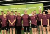 Europos jaunių ir jaunučių stalo teniso čempionatas prasidėjo lietuvių pralaimėjimais