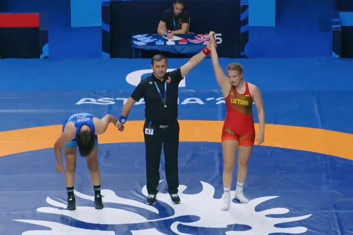 Pasaulio imtynių čempionatas: Griškienė nugalėjo Japonijos atletę