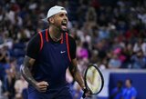 Sugniuždytas N.Kyrgios pasitraukė iš „Australian Open“