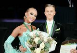 Uža ir Juknevičiūtė tapo Lietuvos standartinių šokių čempionais ir iškovojo kelialapį į pasaulio čempionatą