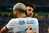 L.Messi skyrė emocingą žinutę S.Aguero: 