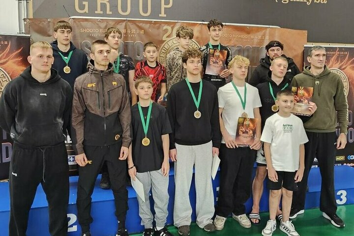 Atvirame Baltijos „Shooto Bushido“ čempionate – „Fighter House“ kovotojų medaliai