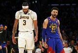 „Nuggets“ beldžiasi į NBA finalą: spurtu mačo pabaigoje palaužė „Lakers“ ekipą