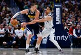 Istorinį pasirodymą surengę Jamalas Murray’us ir Nikola Jokičius: „Nuo niekam nežinomų žaidėjų iki čempionų“