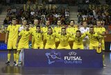 Paskelbta futsal rinktinės sudėtis pasaulio čempionato atrankos rungtynėms su Baltarusija