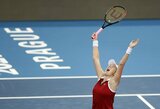Rusės ir amerikietės pirmosios pateko į Billie Jean King taurės pusfinalį