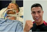 Po užpuolimo komoje atsidūrusiam futbolininkui – speciali C.Ronaldo žinutė