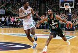 „Panathinaikos“ amerikiečių nesulaikęs „Žalgiris“ pirmą kartą krito namų arenoje