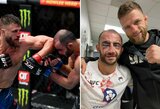 Pirmame metų UFC turnyre – kruvina 25 minučių kova, pasibaigusi įspūdinga C.Kattaro pergale ir pirmuoju G.Chikadze pralaimėjimu organizacijoje