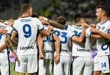 Pirmąjį rungtynių įvartį praleidęs „Inter“ susitvarkė su „Fiorentina“ futbolininkais 