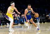 NBA sezoną pergale prieš „Lakers“ pradėjęs Stephenas Curry: „Įsijungė mūsų organizuota chaoso sistema“
