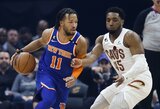 Įspūdinga J.Brunsono ir D.Mitchello dvikova baigėsi „Knicks“ pergale